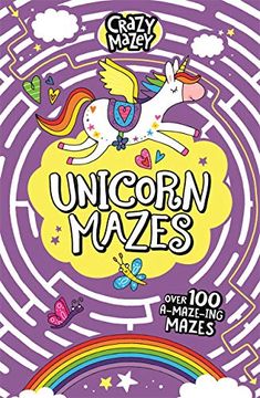 portada Unicorn Mazes (Crazy Mazey) [Idioma Inglés] 