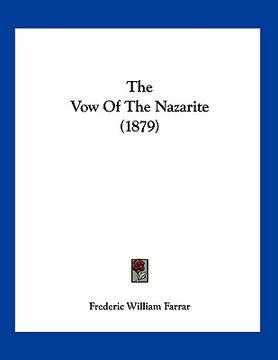 portada the vow of the nazarite (1879) (en Inglés)