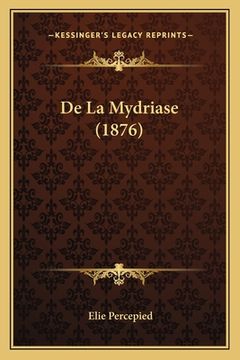 portada De La Mydriase (1876) (in French)