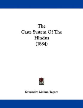 portada the caste system of the hindus (1884) (en Inglés)