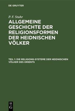 portada Die Religions-Systeme der Heidnischen Völker des Orients (in German)