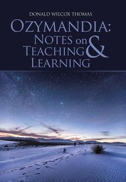 portada Ozymandia: Notes on Teaching & Learning (en Inglés)