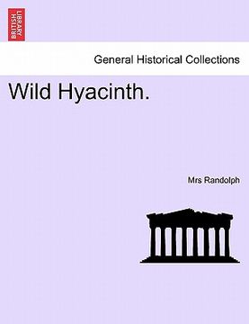 portada wild hyacinth. (en Inglés)
