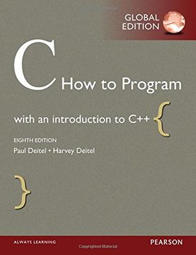 portada C how to Program, Global Edition (en Inglés)