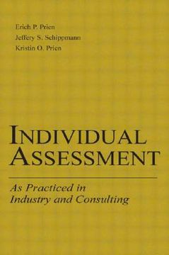 portada individual assessment: as practiced in industry and consulting (en Inglés)
