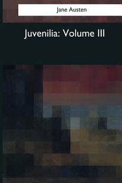 portada Juvenilia: Volume III