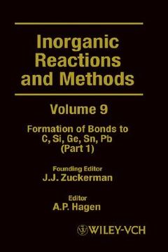 portada inorganic reactions and methods, the formation of bonds to c, si, ge, sn, pb (part 1)