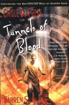 portada Cirque du Freak: Tunnels of Blood: Book 3 in the Saga of Darren Shan (Cirque du Freak, 3) (en Inglés)