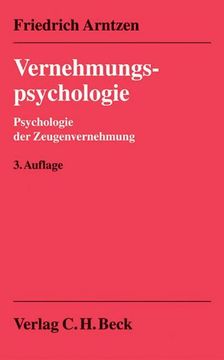 portada Vernehmungspsychologie (en Alemán)