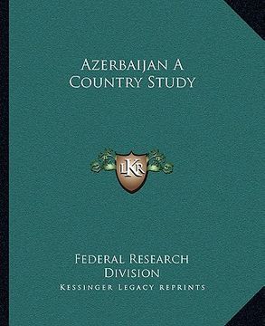 portada azerbaijan a country study (en Inglés)