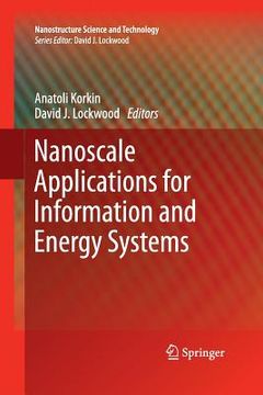 portada Nanoscale Applications for Information and Energy Systems (en Inglés)