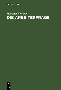 portada Die Arbeiterfrage (en Alemán)