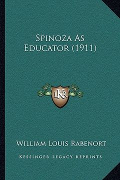 portada spinoza as educator (1911) (en Inglés)