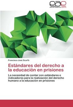 portada Estándares del derecho a la educación en prisiones