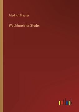 portada Wachtmeister Studer (en Alemán)