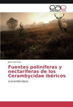 portada Fuentes poliníferas y nectaríferas de los Cerambycidae ibéricos: (cerambícidos) (Spanish Edition)