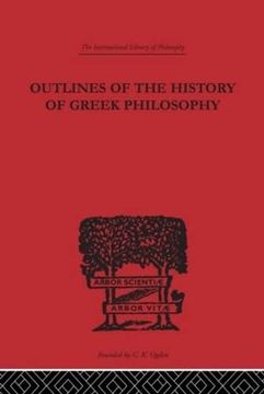 portada Outlines of the History of Greek Philosophy (International Library of Philosophy) (en Inglés)