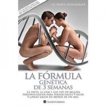 portada Formula Genetica de 3 Semanas la Dieta la gym y los Tips de Belleza Personalizados Para pe (in Spanish)
