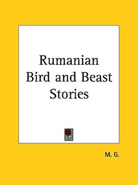 portada rumanian bird and beast stories (en Inglés)