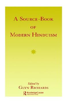 portada a source-book of modern hinduism (en Inglés)