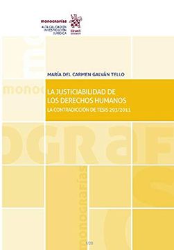 portada Justiciabilidad de los Derechos Humanos (in Spanish)