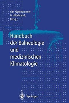 portada Handbuch Der Balneologie Und Medizinischen Klimatologie (en Alemán)