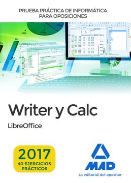 portada Prueba Práctica de Informática: Writer y Calc