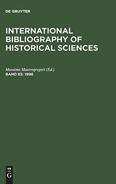 portada International Bibliography of Historical Sciences, Volume 65 (in English)