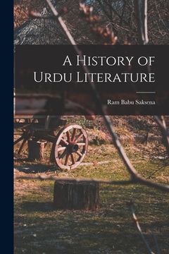 portada A History of Urdu Literature