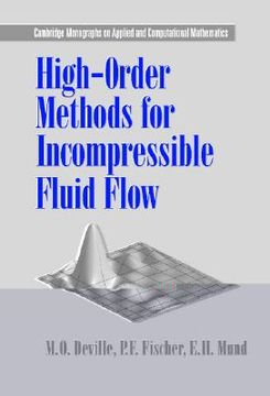 portada High-Order Methods for Incompressible Fluid Flow 