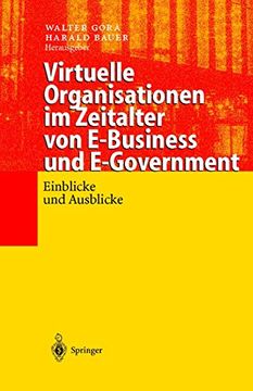 portada Virtuelle Organisationen im Zeitalter von E-Business und E-Government: Einblicke und Ausblicke (in German)