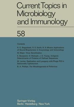 portada current topics in microbiology and immunology: ergebnisse der mikrobiologie und immunitatsforschung