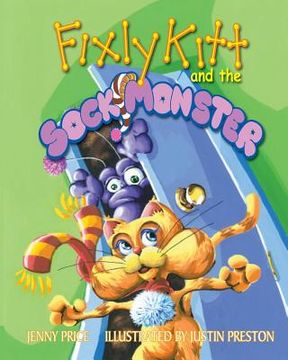 portada Fixly Kitt and the Sock Monster (en Inglés)