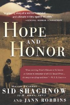 portada hope and honor (en Inglés)