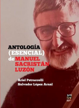 portada Antología (Esencial) de Manuel Sacristán Luzón (in Spanish)