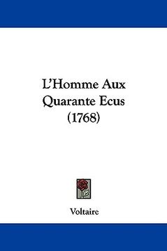 portada l'homme aux quarante ecus (1768) (en Inglés)