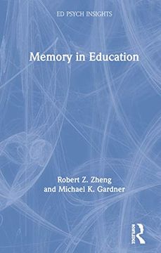 portada Memory in Education (ed Psych Insights) (en Inglés)