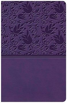 portada Kjv Large Print Personal Size Reference Bible, Purple Leathertouch Indexed (en Inglés)