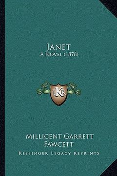 portada janet: a novel (1878) (en Inglés)
