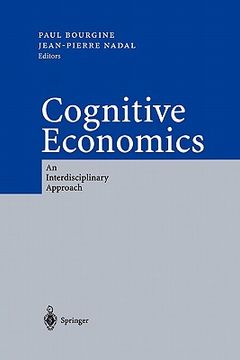portada cognitive economics: an interdisciplinary approach (en Inglés)