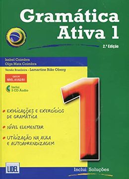 portada Gramatica Ativa 1 (3Cd Audio) (en Portugués)