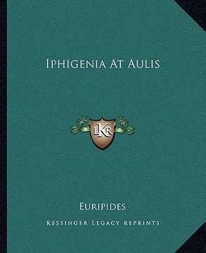 portada iphigenia at aulis (en Inglés)