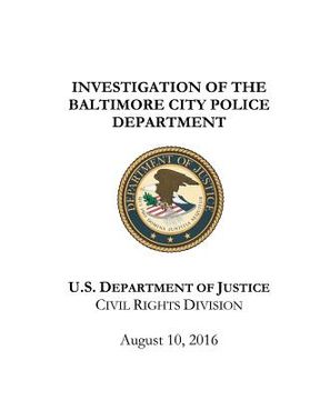 portada Investigation of the Baltimore City Police Department (in English)