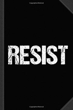 portada Resist Journal Not: Blank Lined Ruled for Writing 6x9 120 Pages 