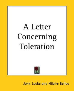 portada a letter concerning toleration