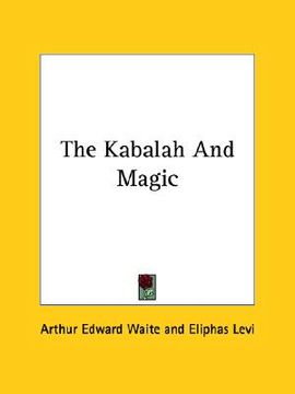 portada the kabalah and magic (in English)