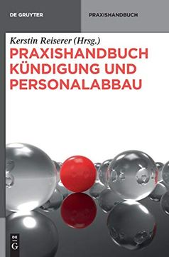 portada Praxishandbuch Kündigung und Personalabbau (en Alemán)
