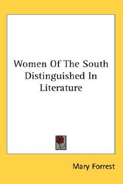 portada women of the south distinguished in literature (en Inglés)