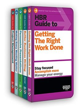 portada HBR Guides to Being an Effective Manager Collection (5 Books) (HBR Guide Series) (en Inglés)