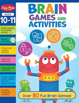 portada Brain Games and Activities, Ages 10 - 11 Workbook (en Inglés)